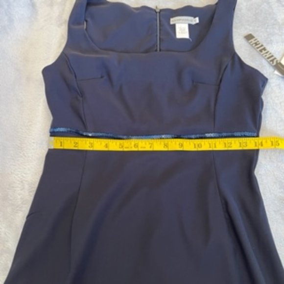 Rampage Women's Sequin Dress Junior 7 Dark Blue - Picture 8 of 15